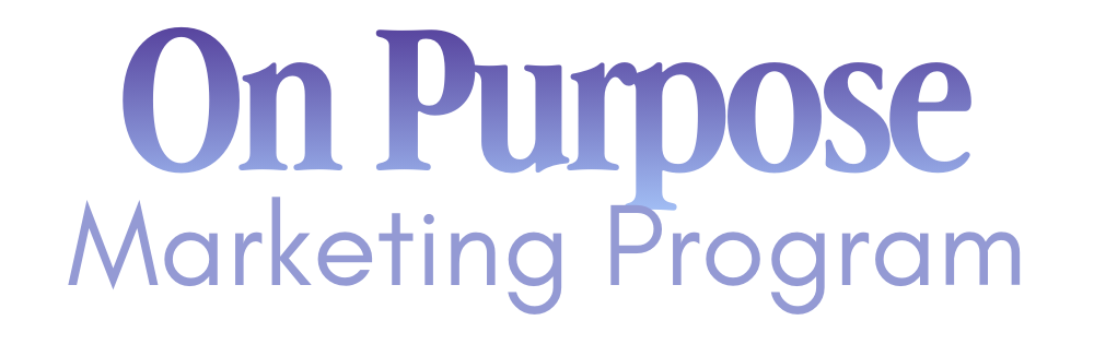 On Purpose Marketing Logo